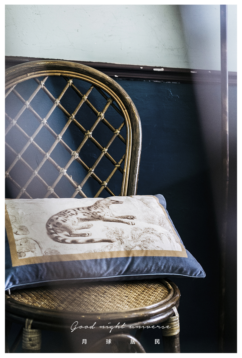 [Lunar Resident] Bản gốc bằng tay nhung nhung thắt lưng gối sofa đệm giường đệm gối gối nhẹ nhàng sang trọng - Trở lại đệm / Bolsters bộ chăn gối ngủ văn phòng giá rẻ