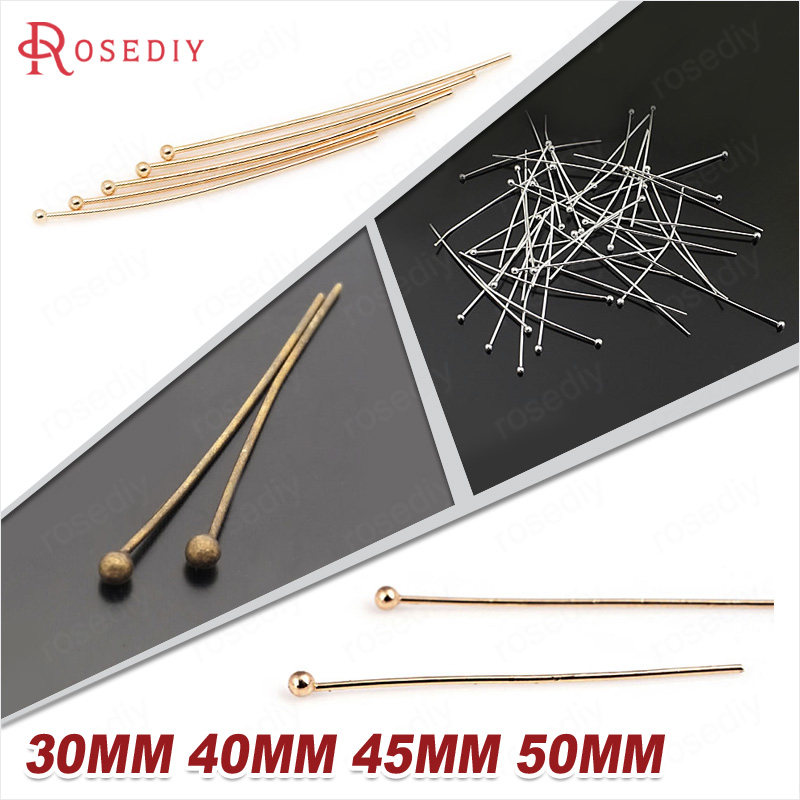 DIY Accessories Headwork Accessories 0 7MM Round Tip T Needle Ball Needle String Beard Needle Copper Needle
