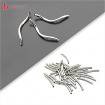 DIY Ornament Accessories Copper Accessories Twisted Pipe S Pipe Copper Pipe Bent Hand Chain Accessories Decorative pipe 12694