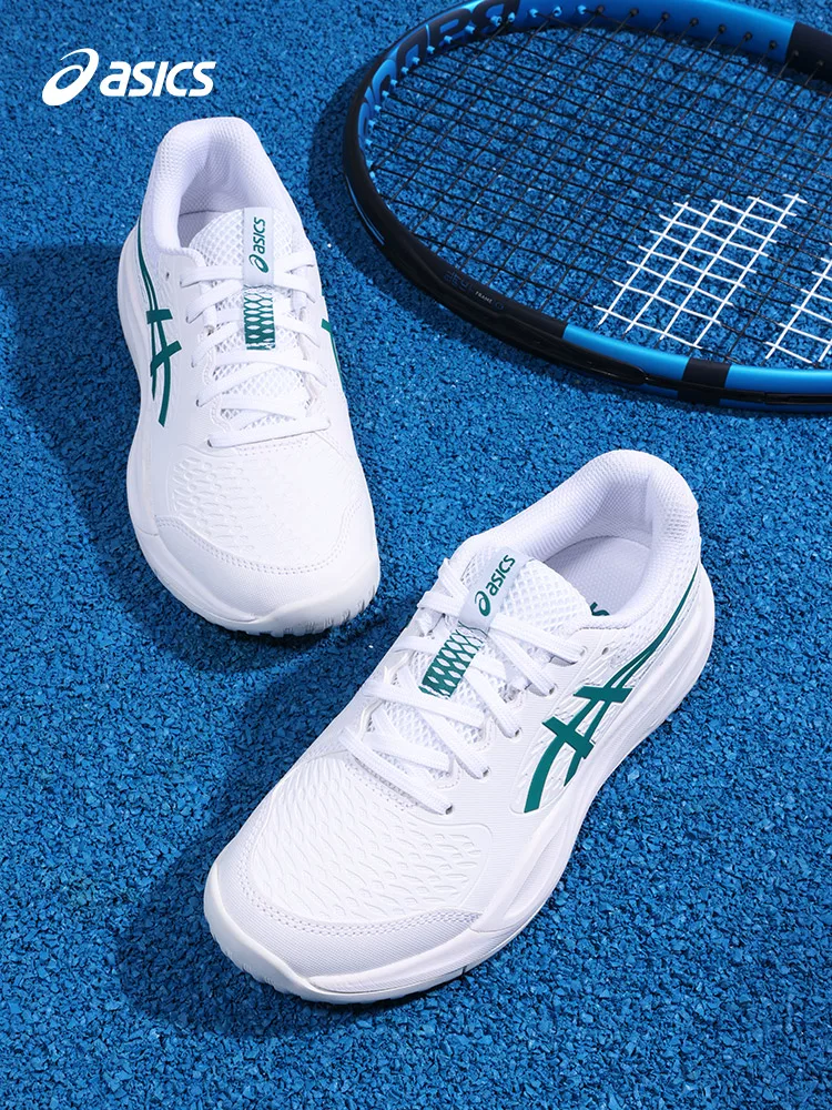 Детские теннисные кроссовки Asics, износостойкая гелевая подошва для профессионального тенниса, для подростков