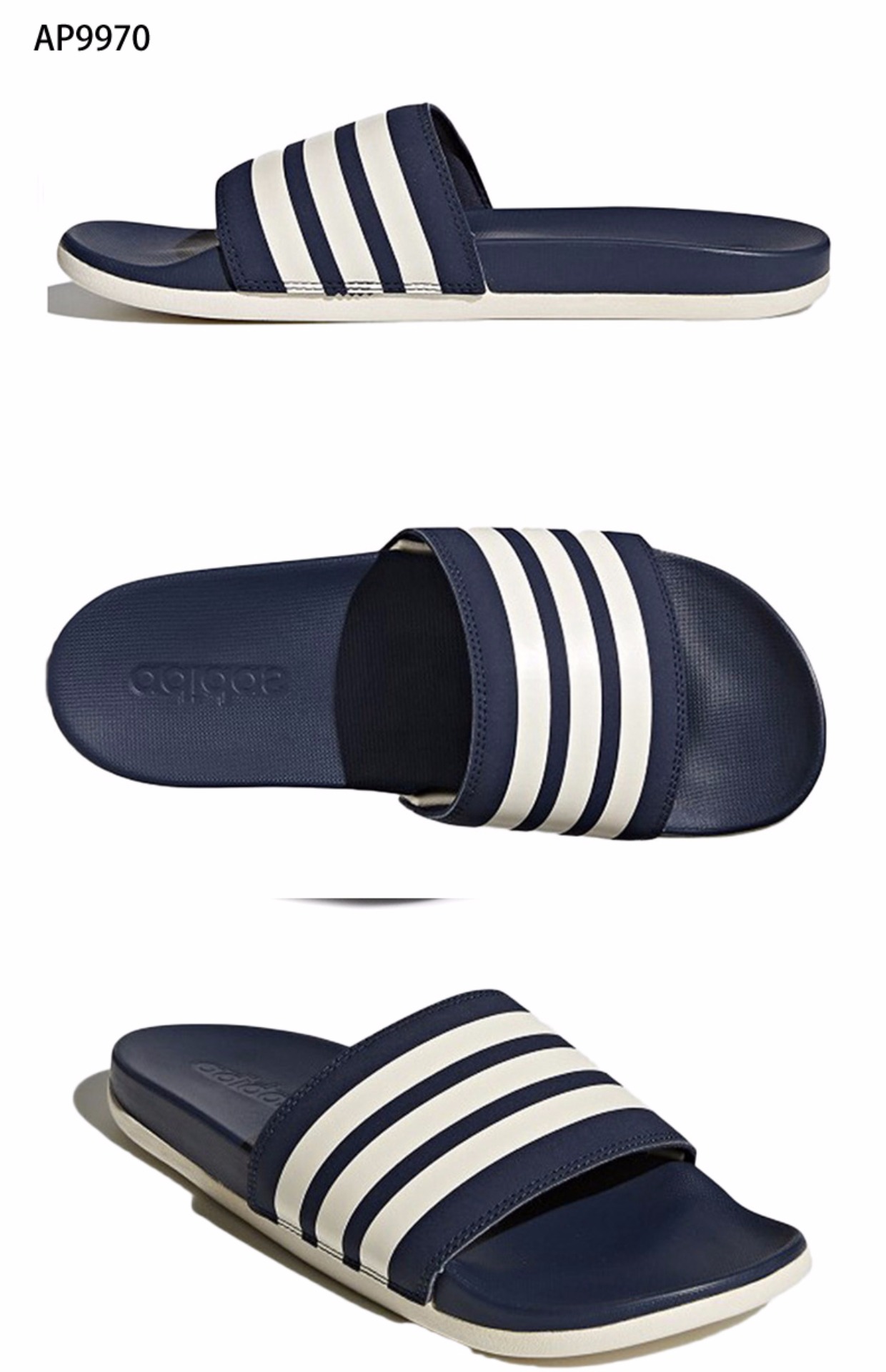 Giày thể thao nam Adidas 2018 hè mới giày thể thao chống trượt giày đi biển đi dép AP9971 dép nam cao cấp