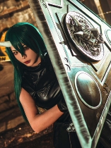 Tomorrow Ark Star bear cos shield weapon Dragon gate electric fan cos