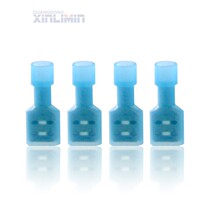 Nylon bullet head fully insulated connector male and female butt terminal FRFNY1-156 bullet plug terminal