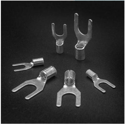 SNB3 5-5 Cold pressure terminal U-type wire nose fork shaped nude terminal wiring terminal Y-shaped wire ear