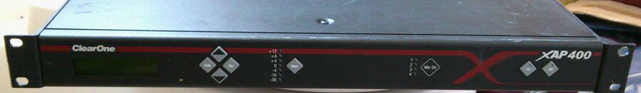 Original Clearone XAP400 Audio Processor Conference Audio System (Physical Picture)
