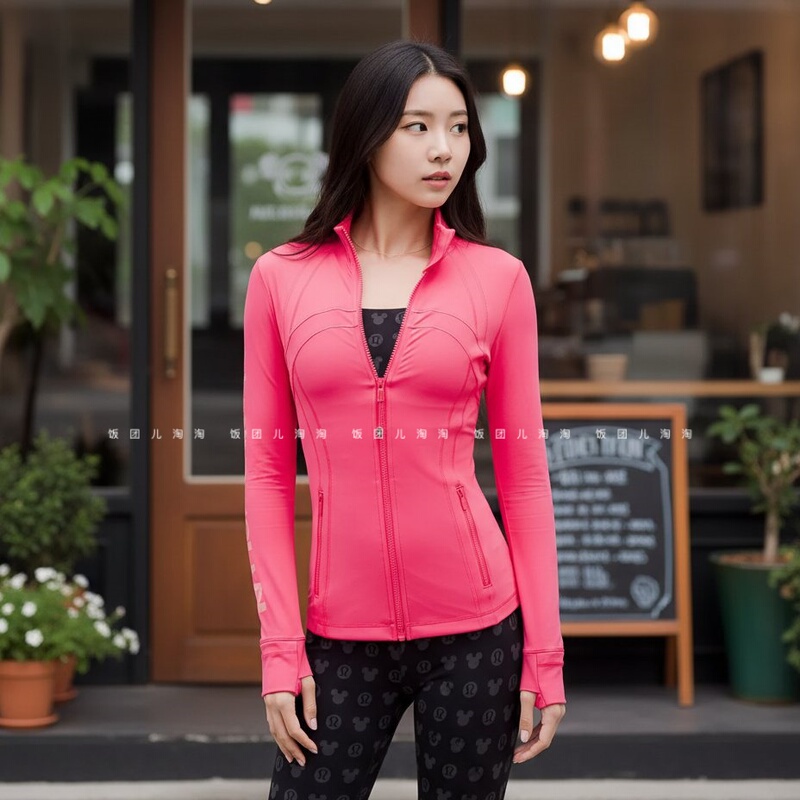 Define Jacket*Luon Classic Slim-Fit Bomber Jacket, Slimming Effect