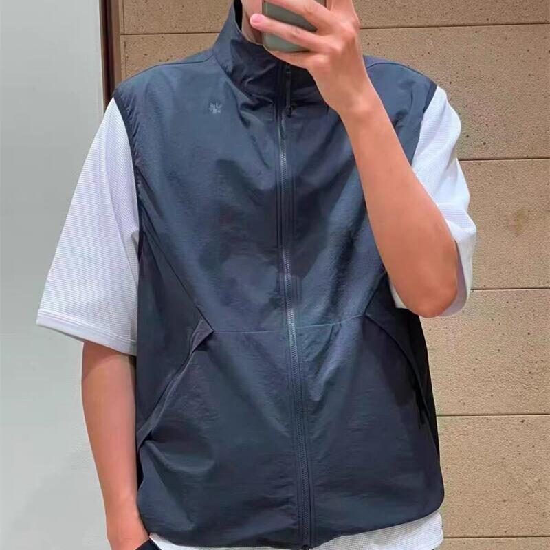 Goldwin 26Ss Japanese-Style Urban Outdoor Functional Lightweight Quick-Dry Thin Casual Vest for Men and Women