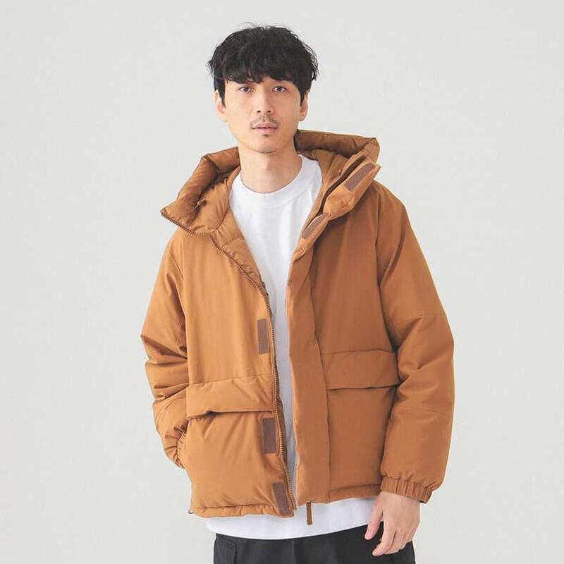 Beams Dermizax down Blouson Japanese Style Reversible Waterproof Men's and Women's Hooded down Jacket