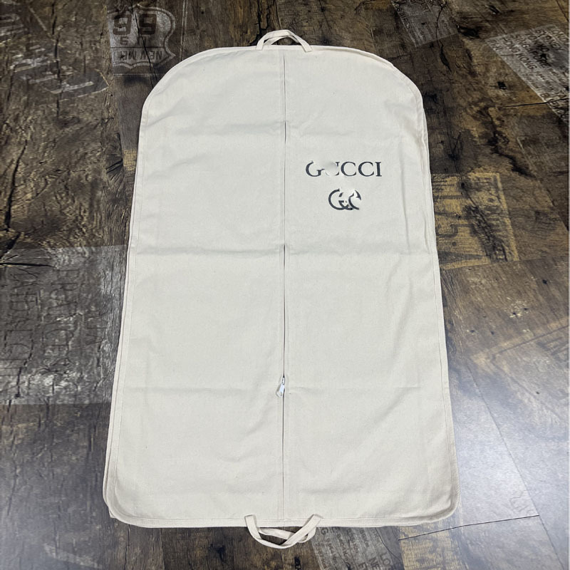 Ready Stock Storage Bag Pure Cotton Cloth Bag Large Capacity Dust Bag White Cloth Bag Gucc Big Brand Coat Fur Leather Clothing