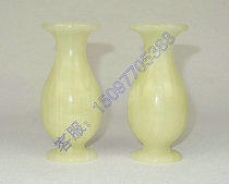 Pure natural Afghan jade (vase) burial jade ornaments front burial supplies ornaments funeral supplies cemetery