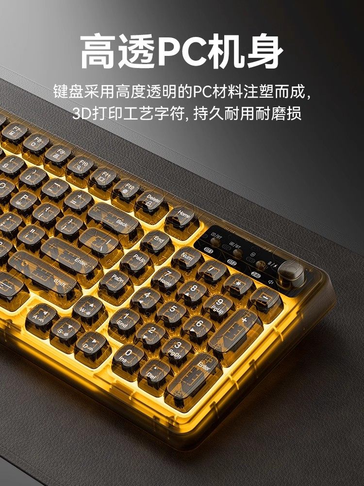 Keyboard and Mouse Set for Desktop Computers, Universal Wired Mechanical Feel, Silent Membrane, Dedicated for Office and E-Sports Gaming