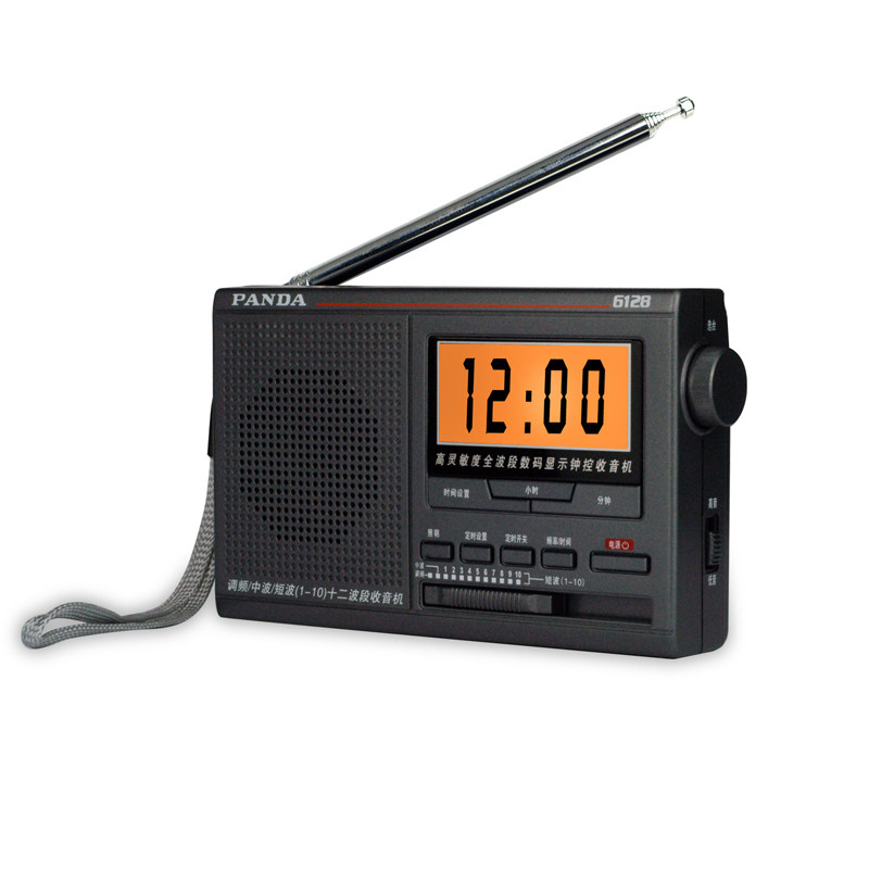 Panda 6128 Panda digital display clock control radio Panda 6128 timing boot alarm clock automatic shutdown