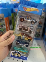 Hotwheels Hot Wheels 5 sets of alloy car Matchbox hot sports car city Series 5 cars