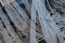 Leaves Lace French lace #256 Handmade DIY