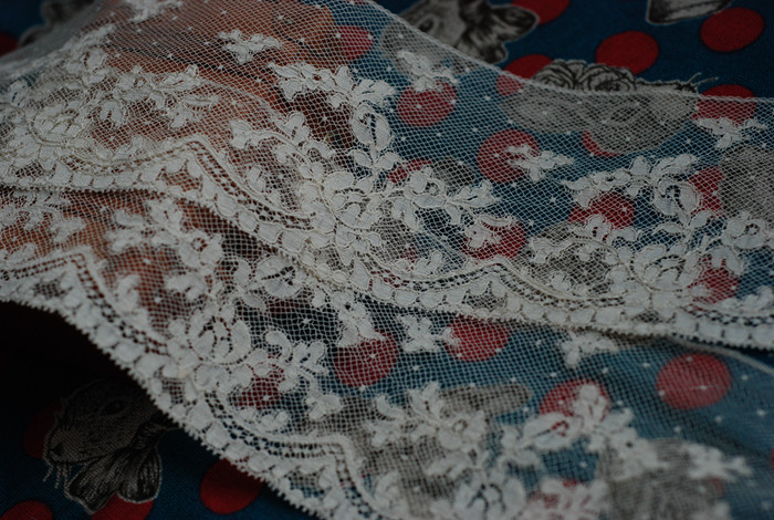 Leavers Lace French Lace #407G handmade diy