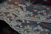 Leaves Lace French lace #407G Handmade DIY