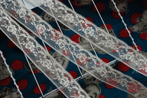 Leaves Lace French lace #308C Handmade DIY