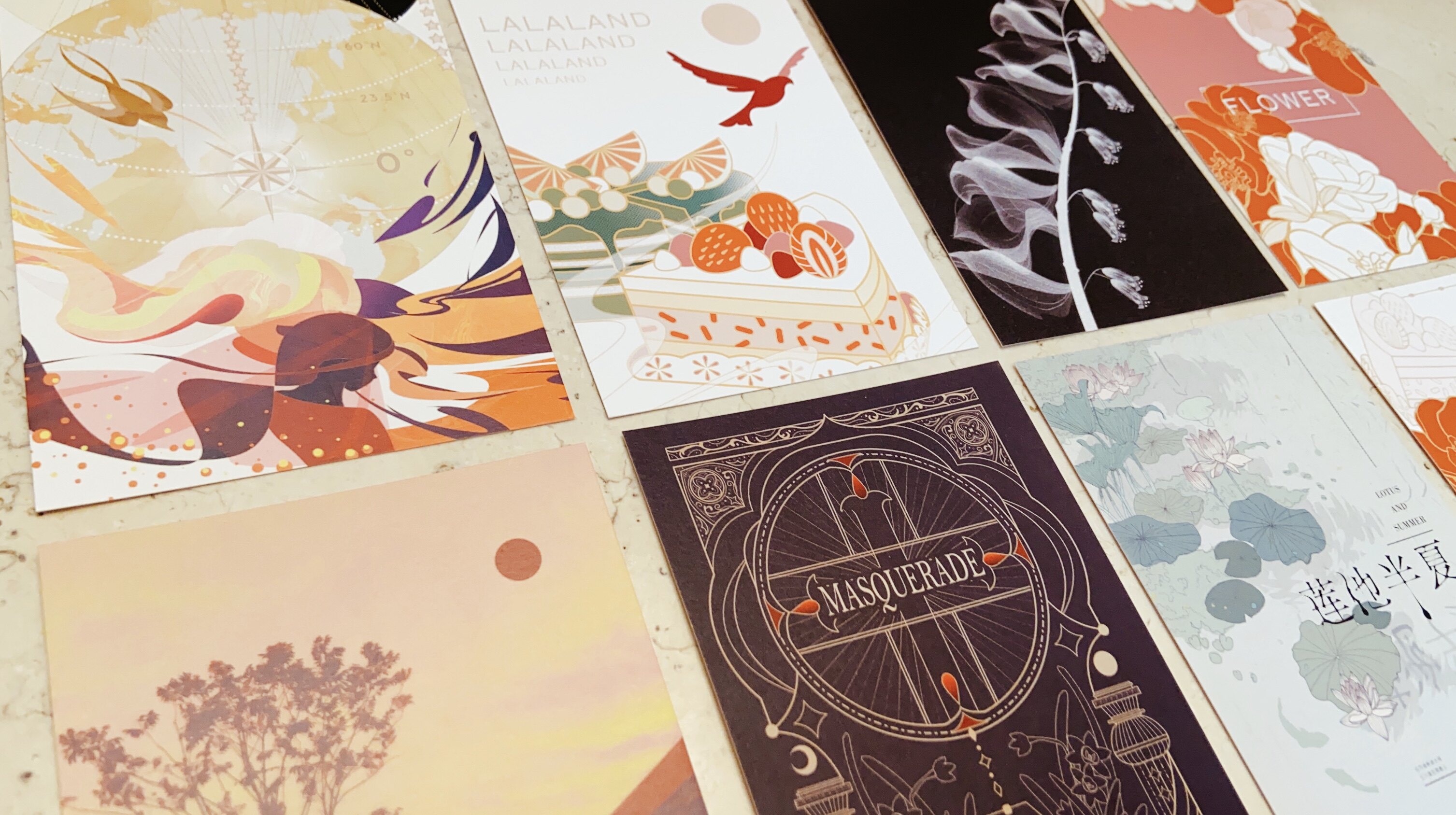 (Spot) Lobster Bots SPYsees with Thinking Songs Original Color Print Postcard 4 Giant 1