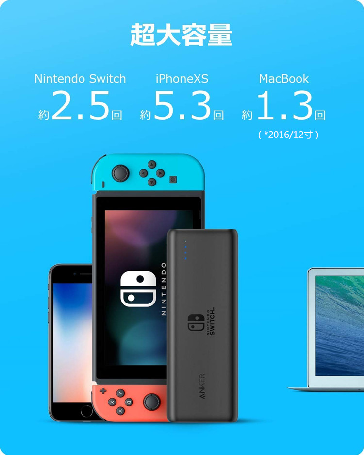 Nhật Bản Anker Switch PD sạc điện thoại di động kho báu dung lượng lớn USB-C sạc nhanh hai chiều Apple Android - Ngân hàng điện thoại di động sạc dự phòng samsung 20000mah