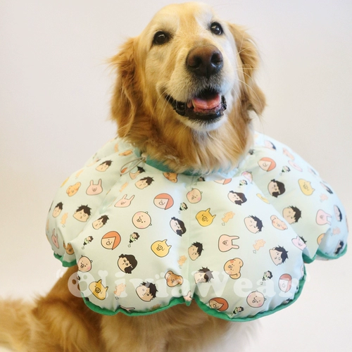 Мягкий клейкий и клейкий Элизабет Круг Новый Продукт Золотой ретривер Тедди Круг Круга против списания анти -подчеркивающих животных продуктов