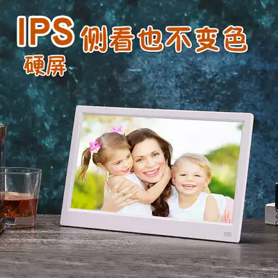 Full viewing angle 10-inch digital photo frame 12-inch image frame IPS high-definition screen electronic photo album HDMI video advertising machine