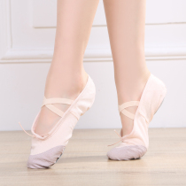 Cat claw shoes Ballet shoes practice shoes soft-soled shoes leather head wear-resistant children adult yoga shoes Fashion girls dance