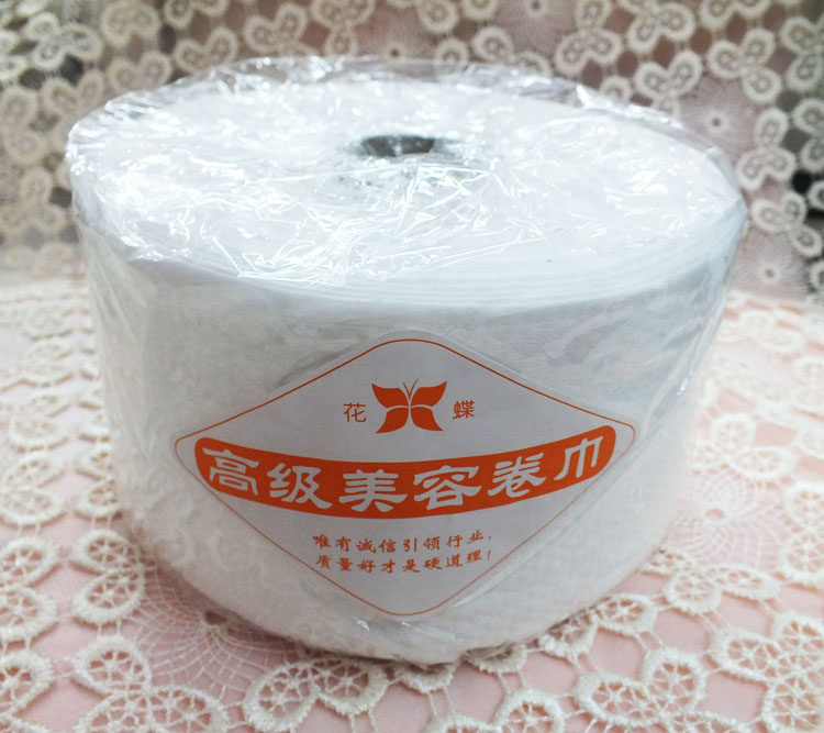 The hospital's new facial appliances non-woven soft towel roll beauty roll towel makeup remover face cleanser breakpoint type