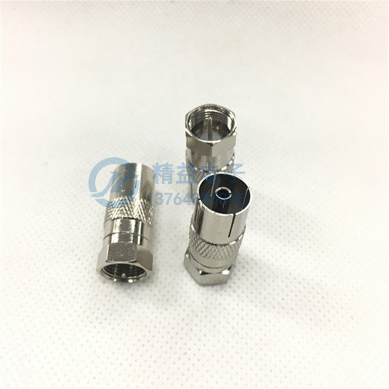 Digital cable TV adapter with box joint Informing F revolution RF mother cable joint F head