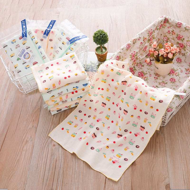 Japanese-Made Antibacterial and Antiseptic Children's Towel, Hand Towel, Ultra-Thin and Quick-Drying, with Hanging Strap, Recommended for School Entrance