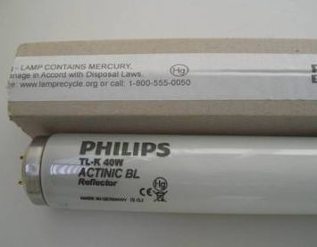 Philips sunscreen lighting tube BL40W ultraviolet UV curing lamp tube TLK40W 10R BL-Taobao