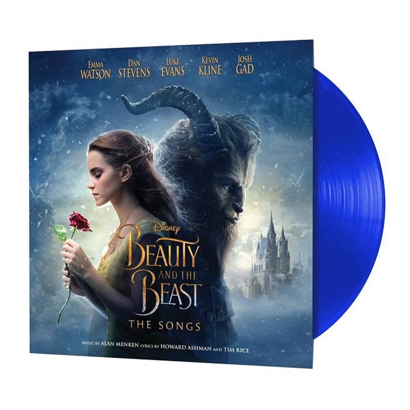 Movie Soundtrack! Spot vinyl Beauty and the Beast Beauty and The Beast Blue Glue LP records