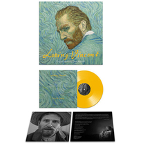 Spot) Vinyl Movie Soundtrack Love Van Gogh Loving Vincent Yellow vinyl LP record New color glue