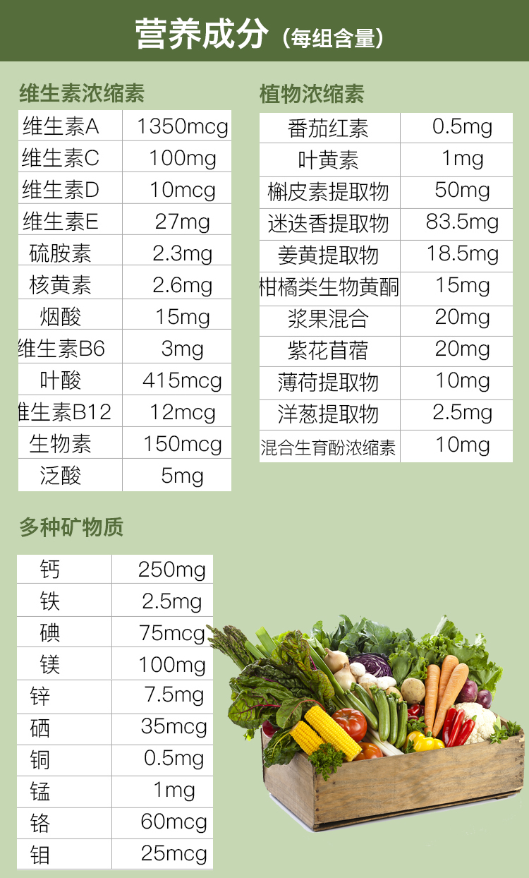 Mỹ Amway Nutrilite Bi Force Fonded Dabu Treasure X Một loạt các khoáng chất vitamin hợp chất viên tảo xoắn
