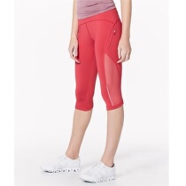 Spot lululemon Sun Runner Crop 17 yoga sports casual quick-drying middle pants