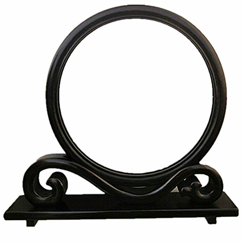 Double Sided Embroidered Frame Chicken Wings Wood Ruyi Frame Cut Paper Frame Jade Fossil Frame Photo Frame