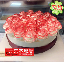 Dandong ordering birthday cake Dandong Xiyue cake shop (rose promise) 6 inches-10 inches