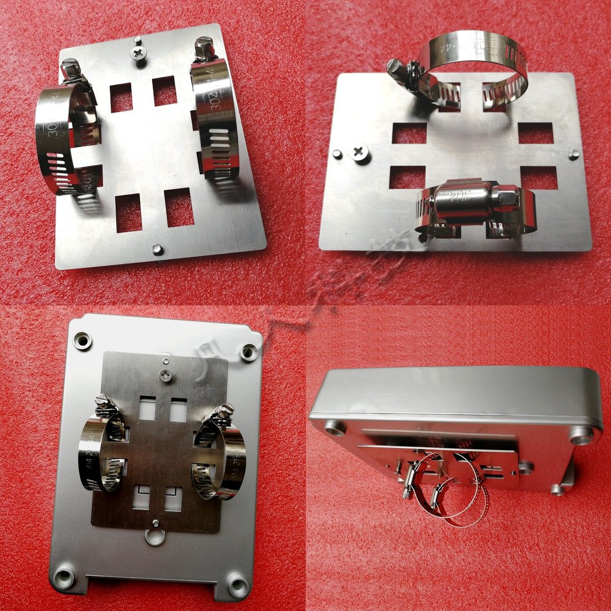 School bus on-board attendance machine Credit card machine Pick-up machine punch check-in machine 304 stainless steel pole bracket installation