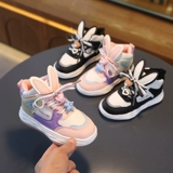 Демисезонная спортивная обувь, утепленные туфли, кролик, высокие детские кроссовки для мальчиков