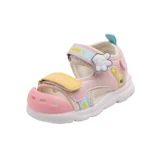 Сандалии, летняя детская сумка для обуви для мальчиков, туфли на липучке, мягкая подошва