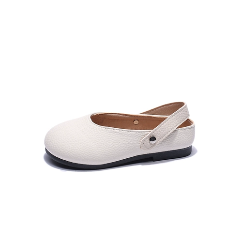 Демисезонная универсальная нескользящая детская обувь для кожаной обуви для принцессы, в корейском стиле, мягкая подошва