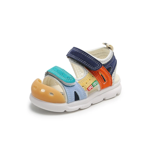 Летняя детская сумка для мальчиков, сандалии для девочек, детская обувь для раннего возраста, 4 лет, мягкая подошва