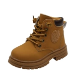 Martens, детские демисезонные короткие сапоги для мальчиков, ботинки, тренд сезона