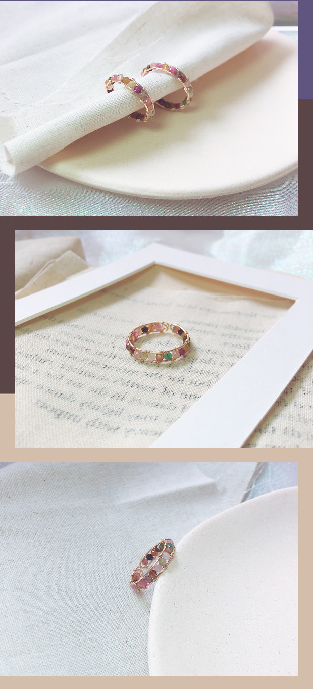 Bague Femme OTHER   en Cristal naturel pierre semi-precieuse - Ref 3087471 Image 17