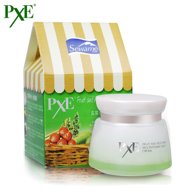 PXE雪完美瓜菜水多维补水润肤霜50g 面霜女保湿补水紧致滋润脸霜