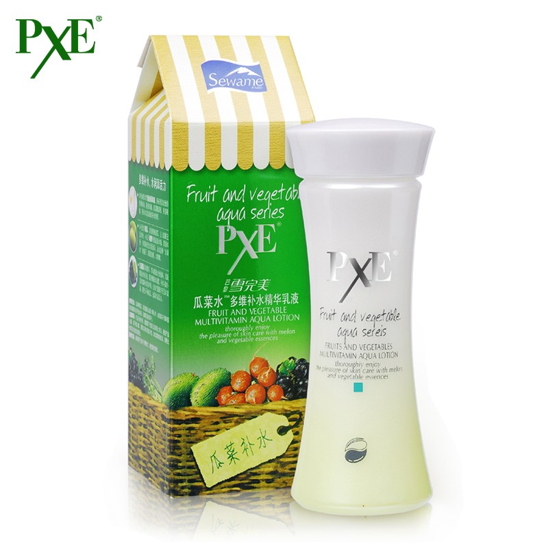 PXE雪完美瓜菜水多维补水精华乳液100ml春夏女保湿滋润面霜护肤品