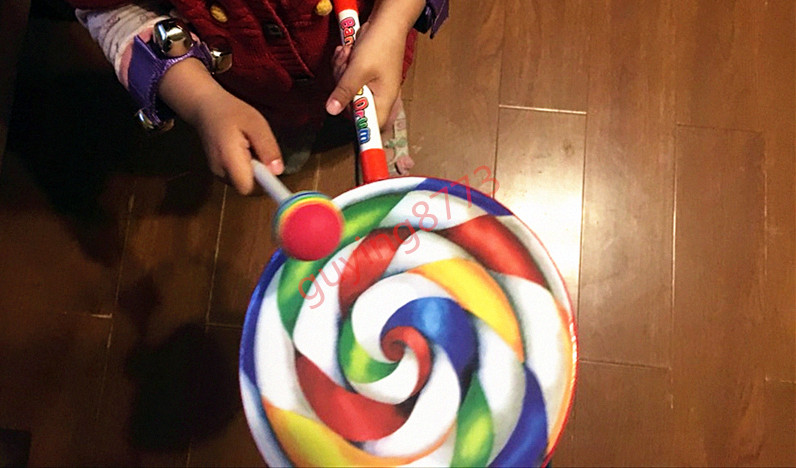 Orff 6 inch / 8 inch tambourine kẹo mút trống đồ chơi trẻ em dụng cụ giáo dục sớm tambourine Orff bộ gõ đàn organ cho be