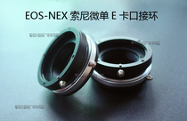 EOS-NEX shift shaft adapter ring Canon EF turn Sony E Port A73 A7 a6500 NEX shift shaft ring
