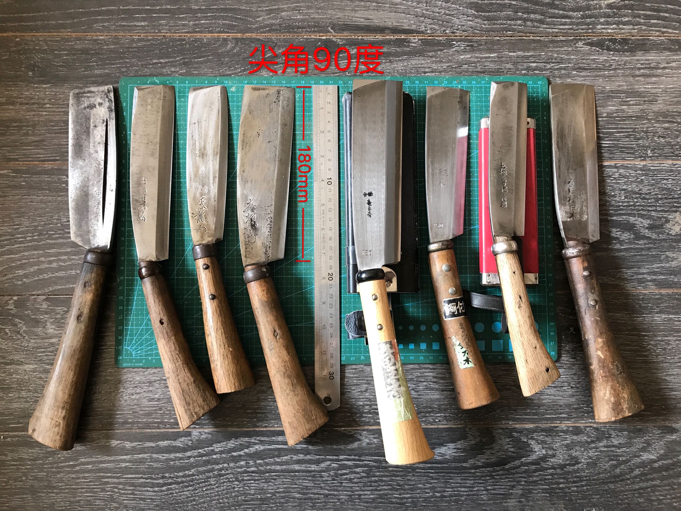 Secondhand Japan Imported Axe Firewood Knife Tuzuo Pinch Steel Forged Disaster Prevention Outdoor Camping Lumberjack Hammer EDC
