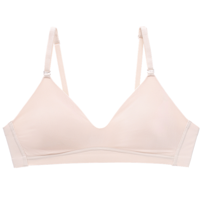 Urban Beauty Womens Underwear Không thép Vành đai Bra Summer Thin Triangle Cup Đã bỏ đánh dấu vô hình Cô gái Sinh viên Bra.