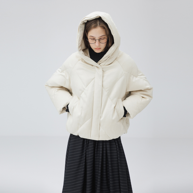 Ccher's Premium "Hooded Little Clouds" Silk Camel down Jacket, Imported Polish Goose down Xwyh1369, Pre-Order Without Discount Ccher's Premium "Hooded Little Clouds" Silk Camel down Jacket, Imported Polish Goose down Xwyh1369, Pre-Order Without Discount